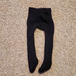 Infant cable knit stockings